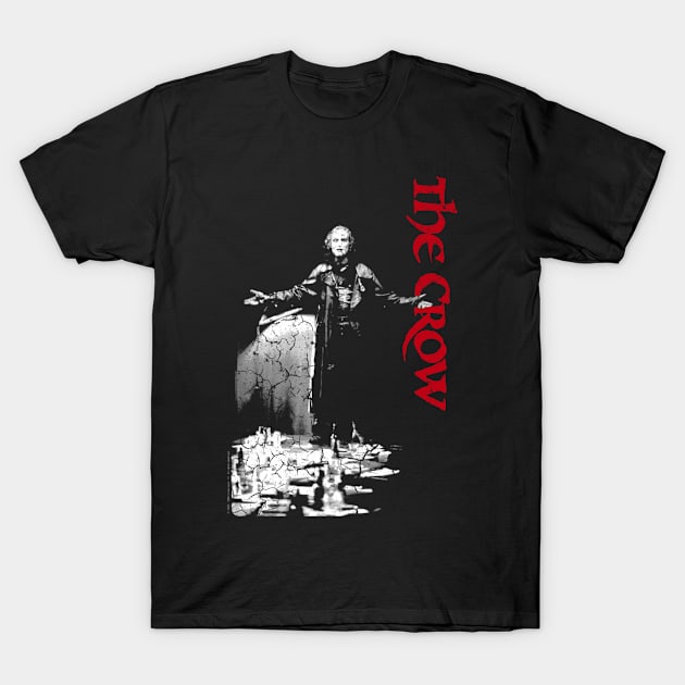 Horror The Crow T-Shirt by Horrorrye